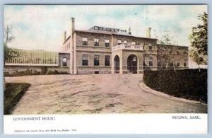 CASA DE GOBIERNO DE 1910 REGINA SASKATCHEWAN CANADÁ CASA DE GOBIERNO POSTAL - Imagen 1 de 2