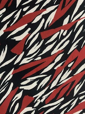2.5M Stretch Collage Zebra Print on ITY Jersey Dressmaking Fabric - Image 1 of 3