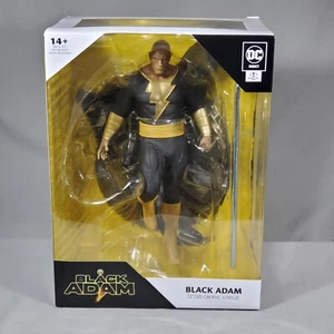 McFarlane DC Direct Black Adam 12" Movie PVC Statue The Rock Jim Lee 2022 New - Picture 1 of 12