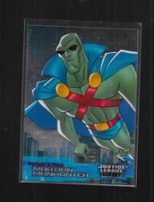 Justice League Inkworks 2003 Friends & Foes Foil Card  FF4 Martian Manhunter