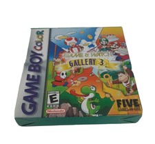 Game & Watch Gallery 3 (Nintendo Game Boy Color, 1999) Complete in box CIB
