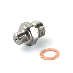 Oil Feed Fitting M14 x 1.5mm to M10 10mm For VW AUDI 1.9 2.0 TDI BV38 39 43 - Picture 1 of 4