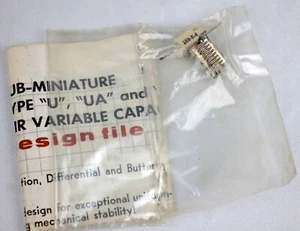 E.F. Johnson U 189-8-4 Sub-Miniature Air Variable Capacitor ~ 2.2pF-17pF NOS - Picture 1 of 5