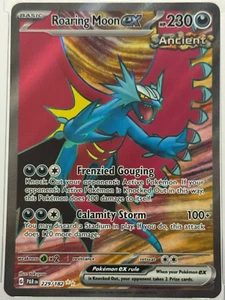 Roaring Moon EX - 229/182 - Ultra Rare - Paradox Rift - Pokemon TCG - English - Bild 1 von 2