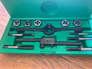 Hanson IRWIN 12-Piece Fractional Tap and Die Set 24612 - MADE in OHIO USA - NEW - Picture 1 of 6
