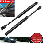 Front Hood Gas Struts Bonnet Supports For Jeep Grand Cherokee Overland 1999-2004