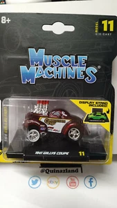 Maisto Muscle Machines 1941 Willys Coupe, bordeaux/bianco (NG75) - Foto 1 di 2