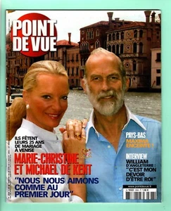 ▬►POINT DE VUE n°2866 - 2003 Marie-Christine Michael de Kent William Angleterre - Picture 1 of 2