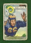1951 Bowman Football #78 Los Angeles Rams Jack Zilly