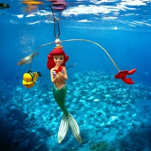 1997 Disney Hallmark Keepsake Ariel La Sirenita adorno móvil - Imagen 1 de 10