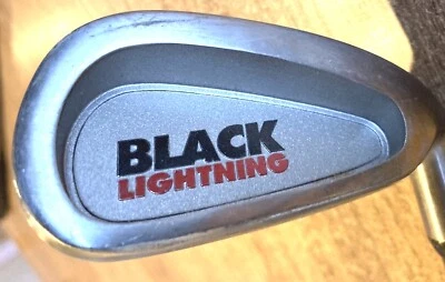 Black Lightning #7 iron XVG R Flex Comp Interlace Graph Chicago Golf PET RESCUE - Image 1 of 4