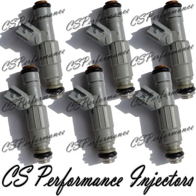 Bosch Fuel Injectors Set for 2004-2007 Pontiac Grand Prix 3.8L V6 2005 2006 3.8 - Image 1 of 4