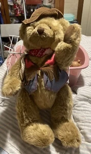 DUDE The Olde West 16" Plush Stuffed Jointed Cowboy Teddy Bear RUSS BERRIE - Picture 1 of 8