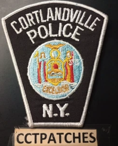 CORTLANDVILLE, NEW YORK POLICE SHOULDER PATCH - Picture 1 of 2