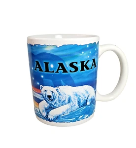 Alaska Polar Bear Coffee Cup Mug by Arctic Circle Enterprises Vintage - Picture 1 of 9