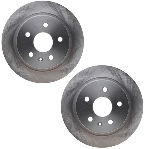 Pair Set of 2 Rear Solid Disc Brake Rotors 292mm Dia ACDelco For Buick ...