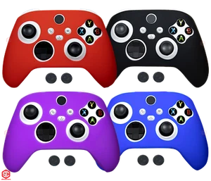 4x Anti-Slip Protector Skin Case Shell Soft Silicone Cover for Xbox Series S - X - Picture 1 of 5