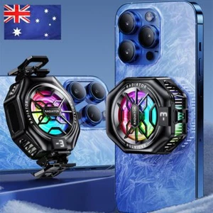 2 in 1 Magnetic/Back-clip Mobile Phone Cooler 3 Gear Adjustable Phone Heatsink - Zdjęcie 1 z 9