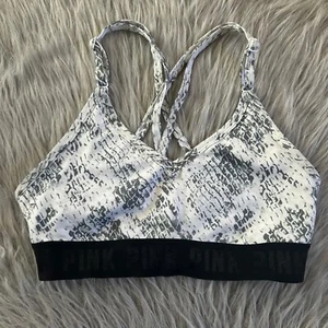 Sujetador deportivo ROSA deportivo Victoria's Secret Ultimate ligeramente forrado para mujer talla XS - Imagen 1 de 7