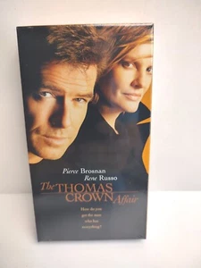 The Thomas Crown Affair VHS Cassette Vintage 2000 New Sealed Brosnan Russo - Picture 1 of 4