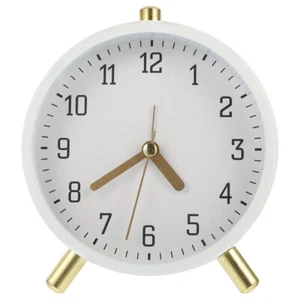 Mute Clock For Bedroom Small Table Clock Desk Clocks Alarm Clocks - Picture 1 of 12