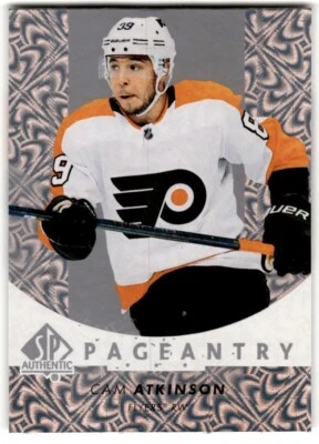 Cam Atkinson 2022-23 SP Authentic Pageantry #P-31 Philadelphia Flyers - Image 1 of 2