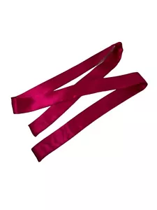 Damengröße 2 Zoll x 72 Zoll Schärpe rosa aus Stoff - Bild 1 von 10