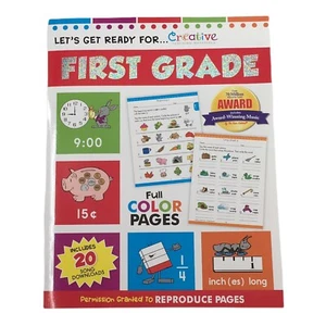 Let's Get Ready For First Grade Educational Workbook -20 song download - Imagen 1 de 2
