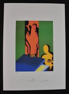 MARK KOSTABI Limited Art Print 9/50 hand signed, 2020, 27" x 20" - Picture 1 of 8