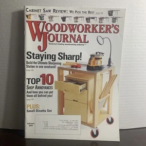 Vintage Woodworker’s Journal February 2010 Build The Ultimate Sharpening Station - Picture 1 of 4