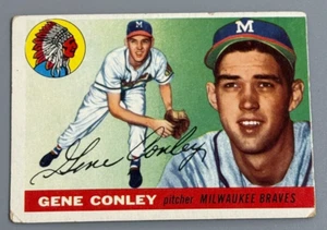 1955 Topps #81 Gene Conley - Imagen 1 de 2