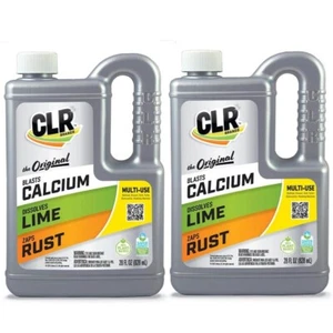 CLR 28 oz. Calcium, Lime and Rust Remover(2-Pack)Works on plastic,stainless best - Picture 1 of 6
