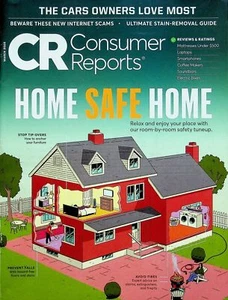 Consumer Reports March 2022 Home Safe Home room-by-room safety tuneup - Picture 1 of 3