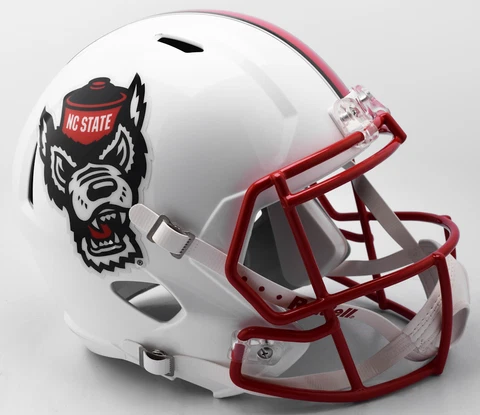 NORTH CAROLINA STATE WOLFPACK Riddell SPEED Full Size Replica Football Helmet Cover