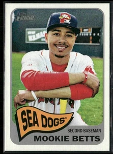 2014 Topps Heritage Minor League #217 Mookie Betts - Picture 1 of 2