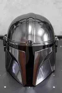 Star Wars The Black Series Replica The Mandalorian Premium Steel Helmets - Picture 1 of 6