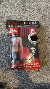 Quiksilver Men's Mesh Boxer Briefs 4-Pack L 36-38 Fly Front - Picture 1 of 5