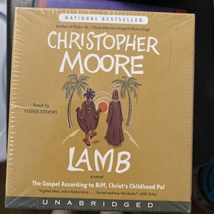 Lamb Unabridged novel on 12 CD's by Christopher Moore read by Fisher Stevens - Picture 1 of 2
