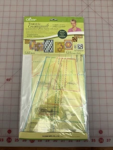 NEW Clover Trace Create Quilt Template Grandmother's One Patch Nancy Zieman 9525 - Picture 1 of 3