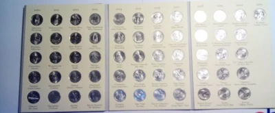 Quarters: America The Beautiful Complete 56 Coin Set in folder (00S25-150) - Image 1 of 4