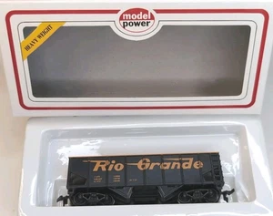 MODEL POWER - TRAMOGGIA APERTA 36' 2 alloggiamenti "DENVER & RIO GRANDE WESTERN - D&RGW" - HO - Foto 1 di 10