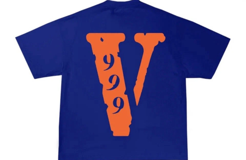 Nueva camiseta Juice Wrld x Vlone 999 azul - L Foto 1 de 2