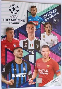 Champions League 2018-2019 Starter Pack Album Blank + Poster 2 Packs Topps - Picture 1 of 3