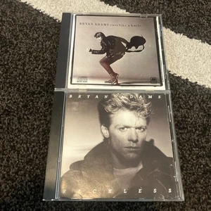 Bryan Adams 2 CD Lot - Cuts Like A Knife & Reckless A&M Records 1983/84 BMG - Bild 1 von 2