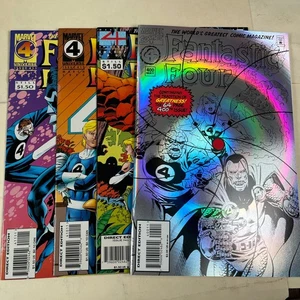 FANTASTIC FOUR 400 403 410 411 MARVEL COMICS 4 números lote 1995-96 - Imagen 1 de 13