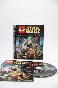 Refurbished PS3 LEGO Star Wars Complete Saga Complete CIB Black Label Excellent - Picture 1 of 6