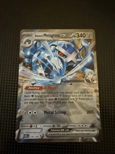 Steven's Metagross ex Double Rare 145/182 SV10: Destined Rivals Holo Pokemon - Bild 1 von 2