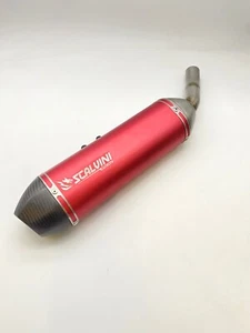 Beta RR 125 R Scalvini Sportauspuff  ROT Rennauspuff Auspuff 2025-  Euro5+ - Bild 1 von 5