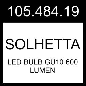 IKEA SOLHETTA LED Bulb GU10 600 Lumen Dimmable 105.484.19 - Picture 1 of 2