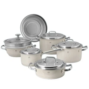 Crobel Union energy saveing 5- Ply Ceramic Stainless Steel Pot set 5P with Lid - Picture 1 of 9